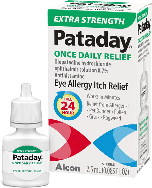PATADAY 0.7% Eye Allergy Itch Relief Once Daily Extra Strength 2.5ML