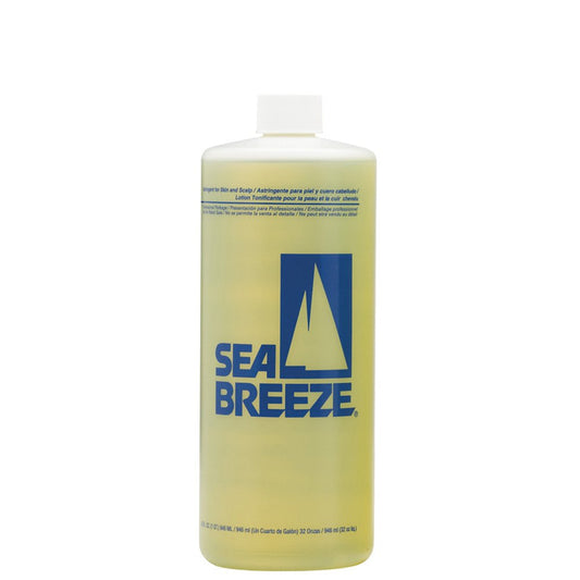 Sea Breeze Astringent For Skin Scalp and Nails Yellow 32oz