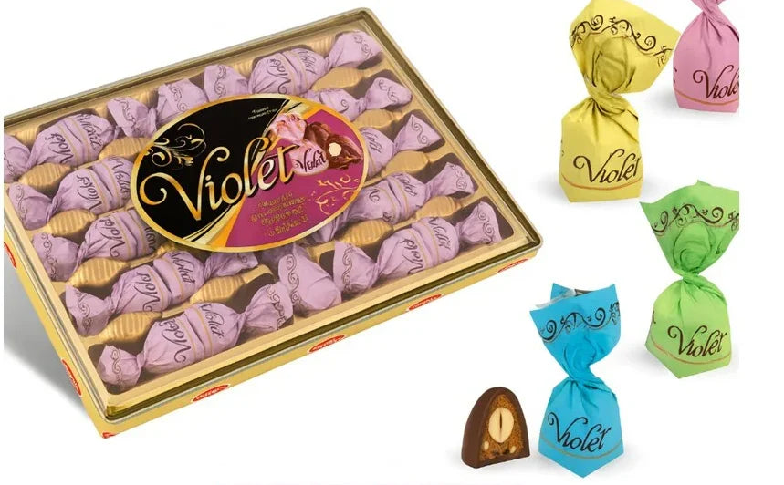 Violet Dubai Chocolate Gift Tray 12pk 12oz