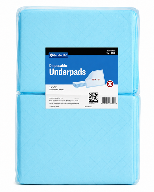 Disposable Underpads 23"X36" 50 Per Pack