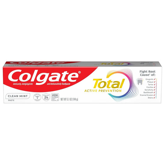 COLGATE TOOTHPASTE TOTAL CLEAN MINT 5.1oz