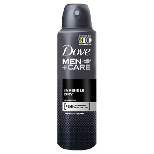 DOVE MEN+CARE DEODORANT SPRAY INVISIBLE DRY 150ML-5.07oz