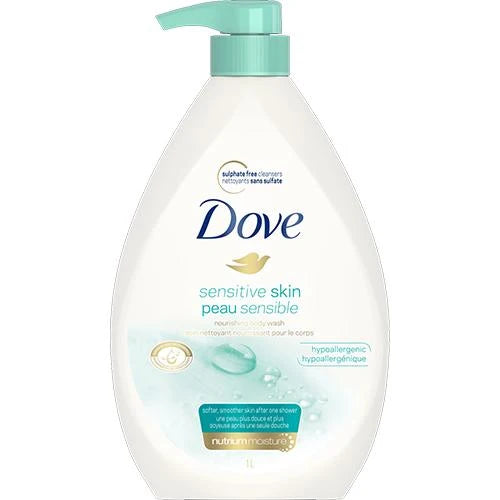 Dove Body Wash Sensitive 33.80z-1L