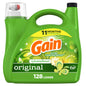 GAIN LAUNDRY DETERGENT ORIGINAL 2/184oz