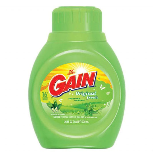 GAIN LIQUID DETERGENT ORIGINAL 25oz