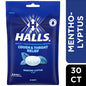 HALLS BAGS RELIEF MENTHO-LYPTUS 12/30CT