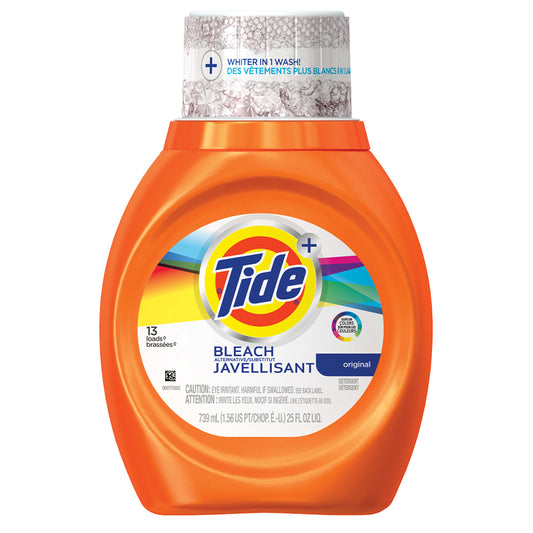 TIDE LIQUID DETERGENT BLEACH CHE 25oz