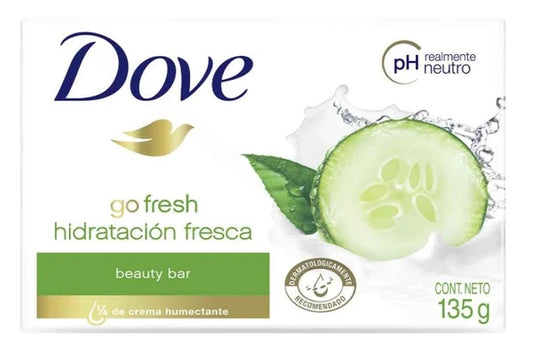 DOVE Bar Soap Cool Moisture Cucumber Green Tea Scent 135g-4.75oz