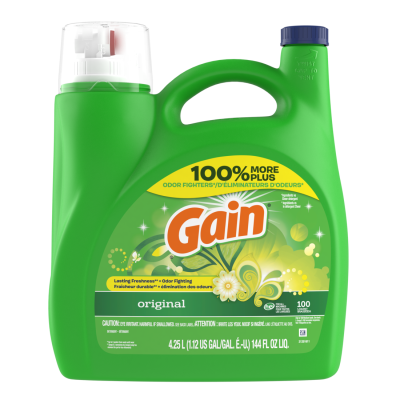 GAIN DETERGENT ORIGINAL 4/144oz