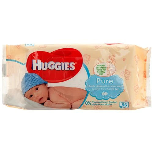 Huggies Baby Wipes Pure 48Ct