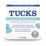 TUCKS Medicated Cooling Pads 40ct