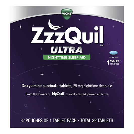 ZZZQUIL Sleep Aid Ultra Box Tablets 1CT